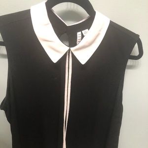 Peter Pan collar blouse